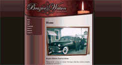 Desktop Screenshot of brazierwatson.com